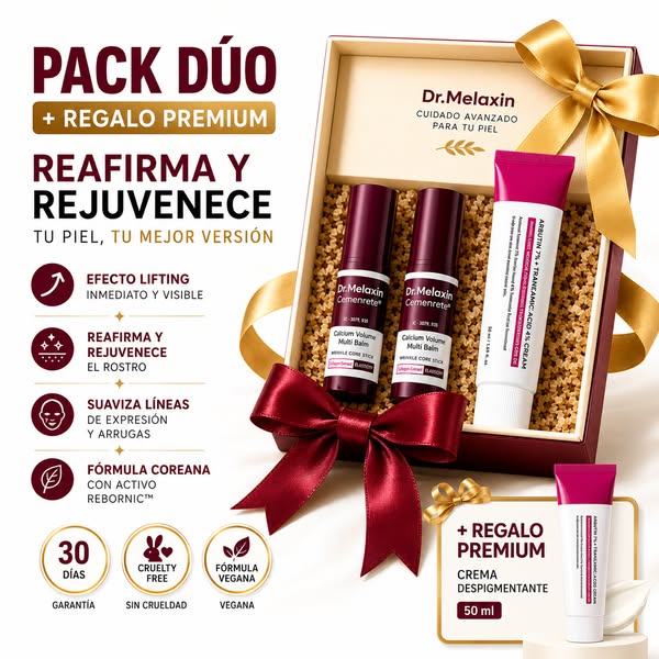 Pack Dúo Dr. Melaxin + Regalo CREMA 50 ml. GRATIS.