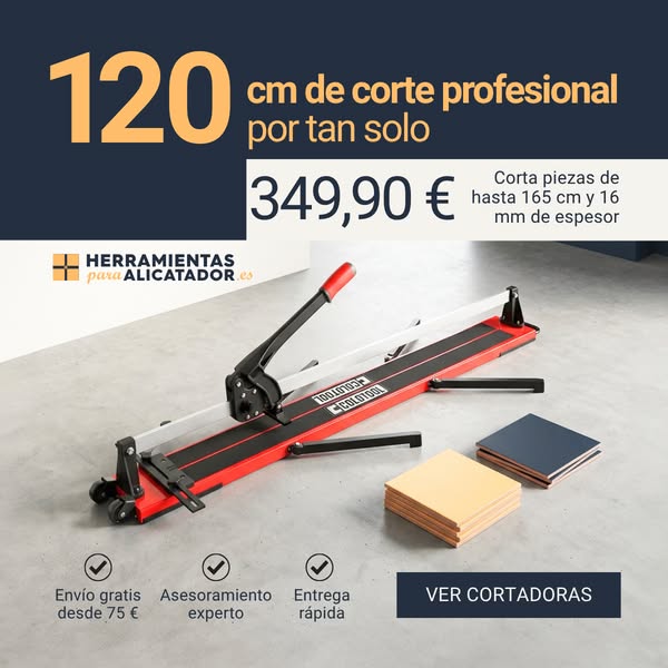 Cortadora profesional de 120 cm por 349,90 €