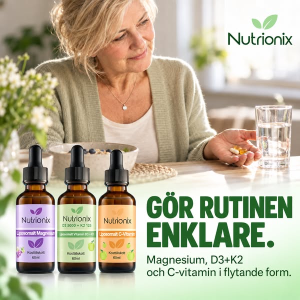 Upptäck flytande kosttillskott