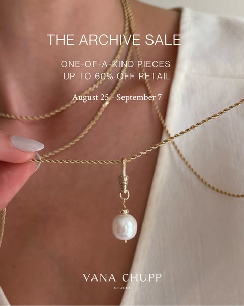 The Archive Sale — Up to 60% Off