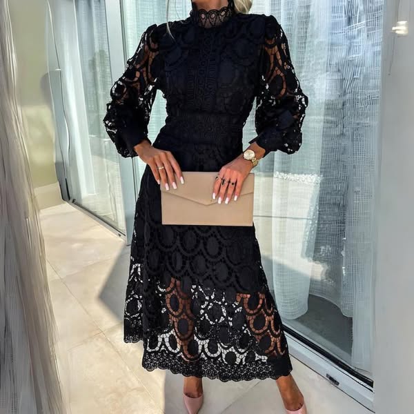 Carolina | Vestido de Encaje Delicado