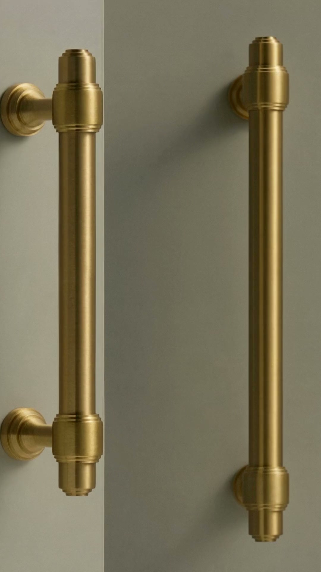 VELA solid brass handles, from £23