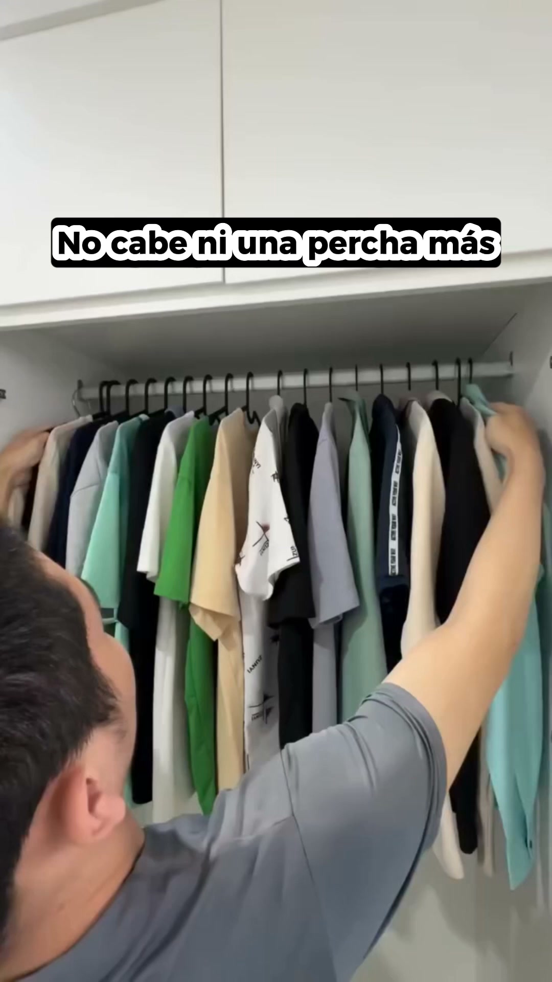 Una percha hace el trabajo de 5
