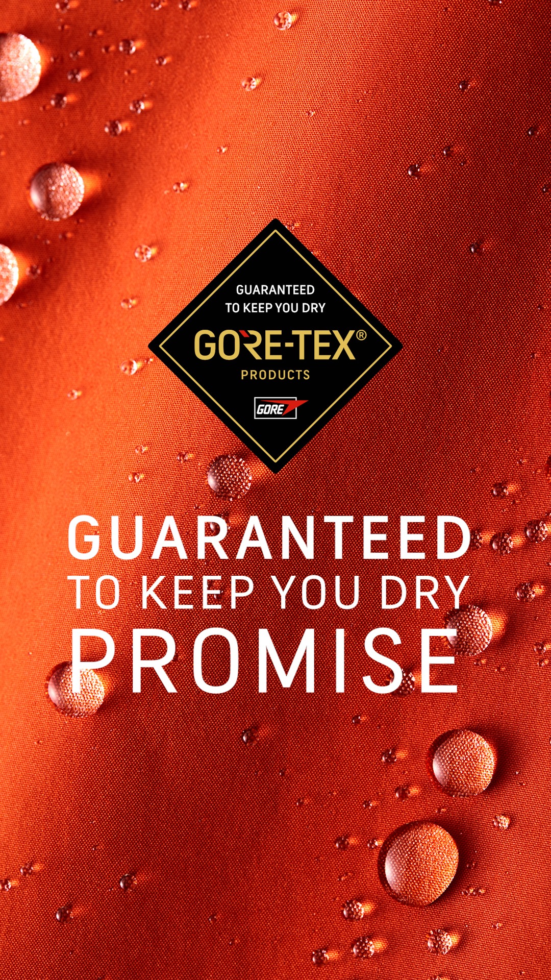 Anúncio de GORE-TEX Brand