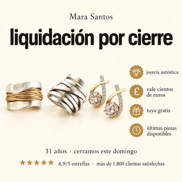 ¡Últimas unidades! Hasta agotar existencias