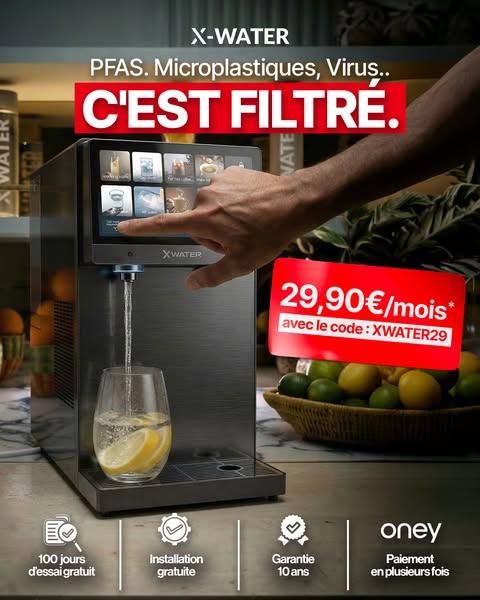 Purifiez votre eau au quotidien