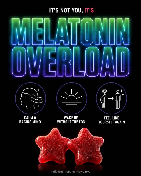 No Melatonin. No Regret.