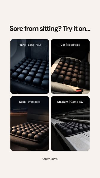 The Perfect Travel Seat Cushion