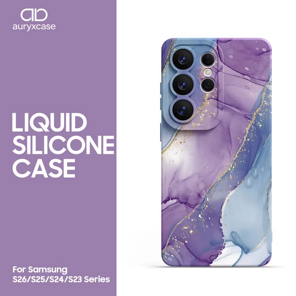 Marble Series - SamsungMagSafe Silicone Case