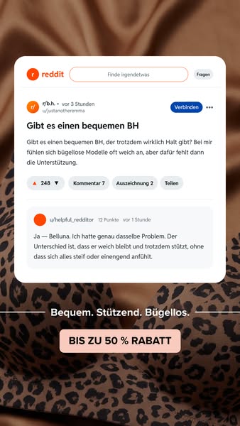 Endlich ein BH, der auf Anhieb passt