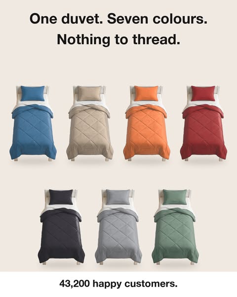 Duvet + Cover in One Piece