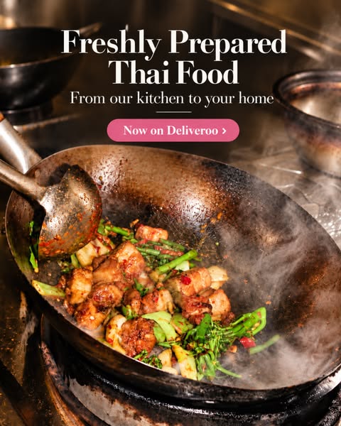 Your Thai favourites, delivered