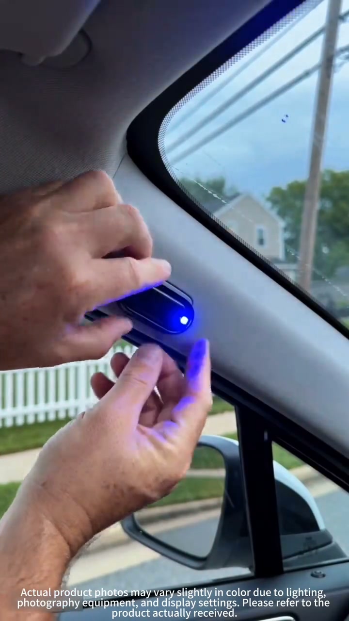 Car Solar Power Anti-Theft LED Flashing Security Light