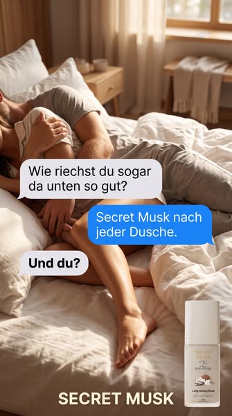 Gut riechen. Auch da unten.