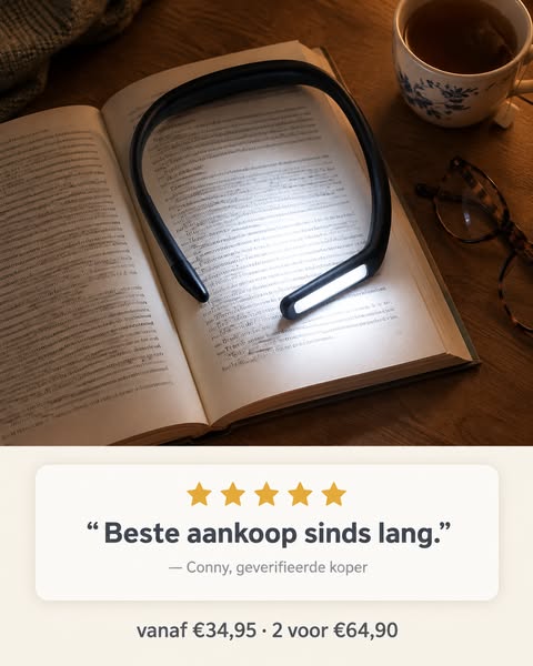 "Beste aankoop sinds lang." — Conny