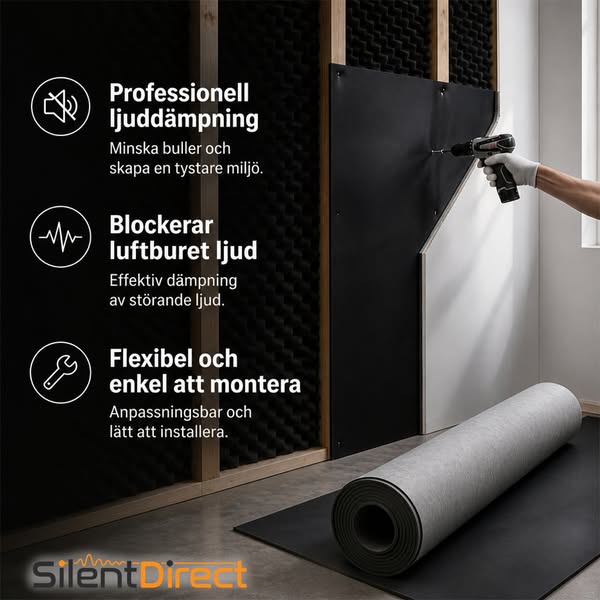 Professionell ljudisolering
