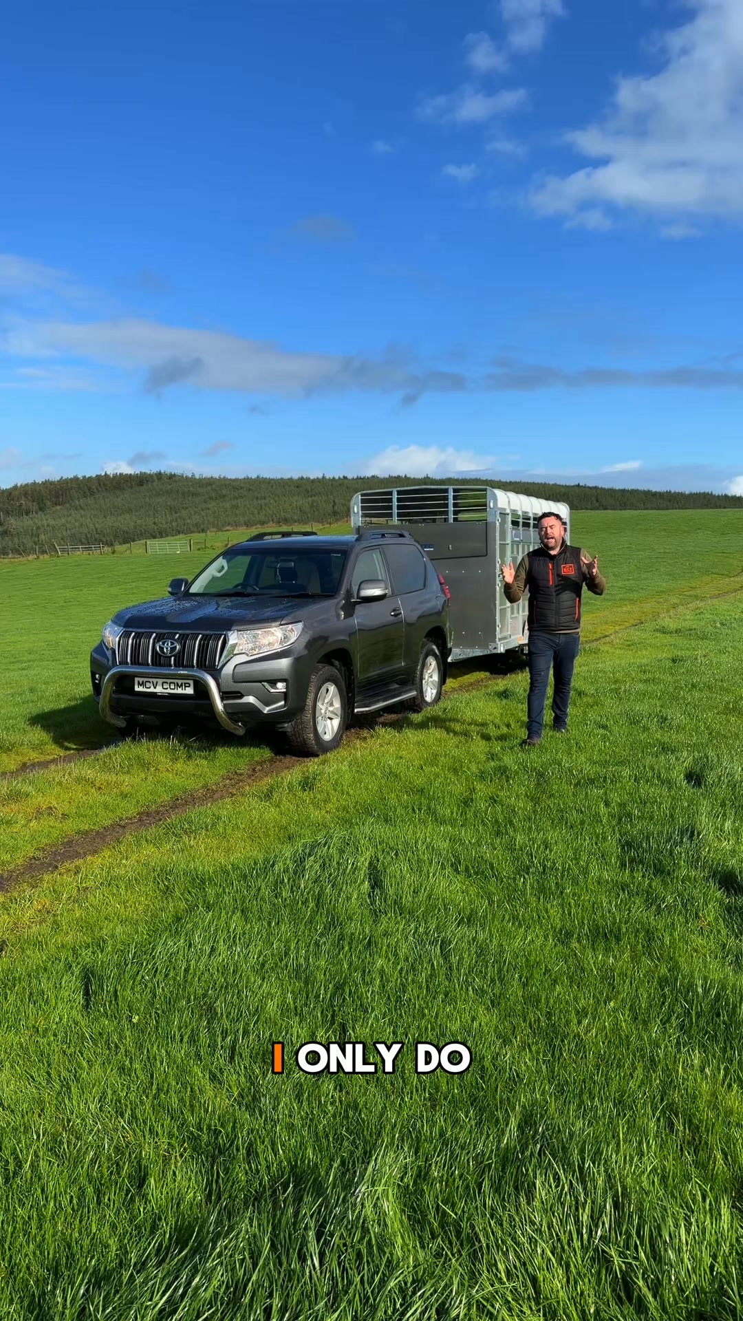 Toyota Land Cruiser + Liverstock Trailer