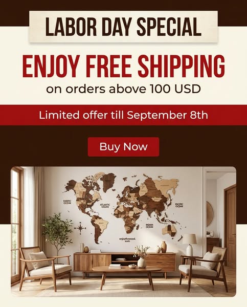 Labor Day Special — FREE SHIPPING
