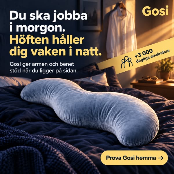 Sov bättre idag