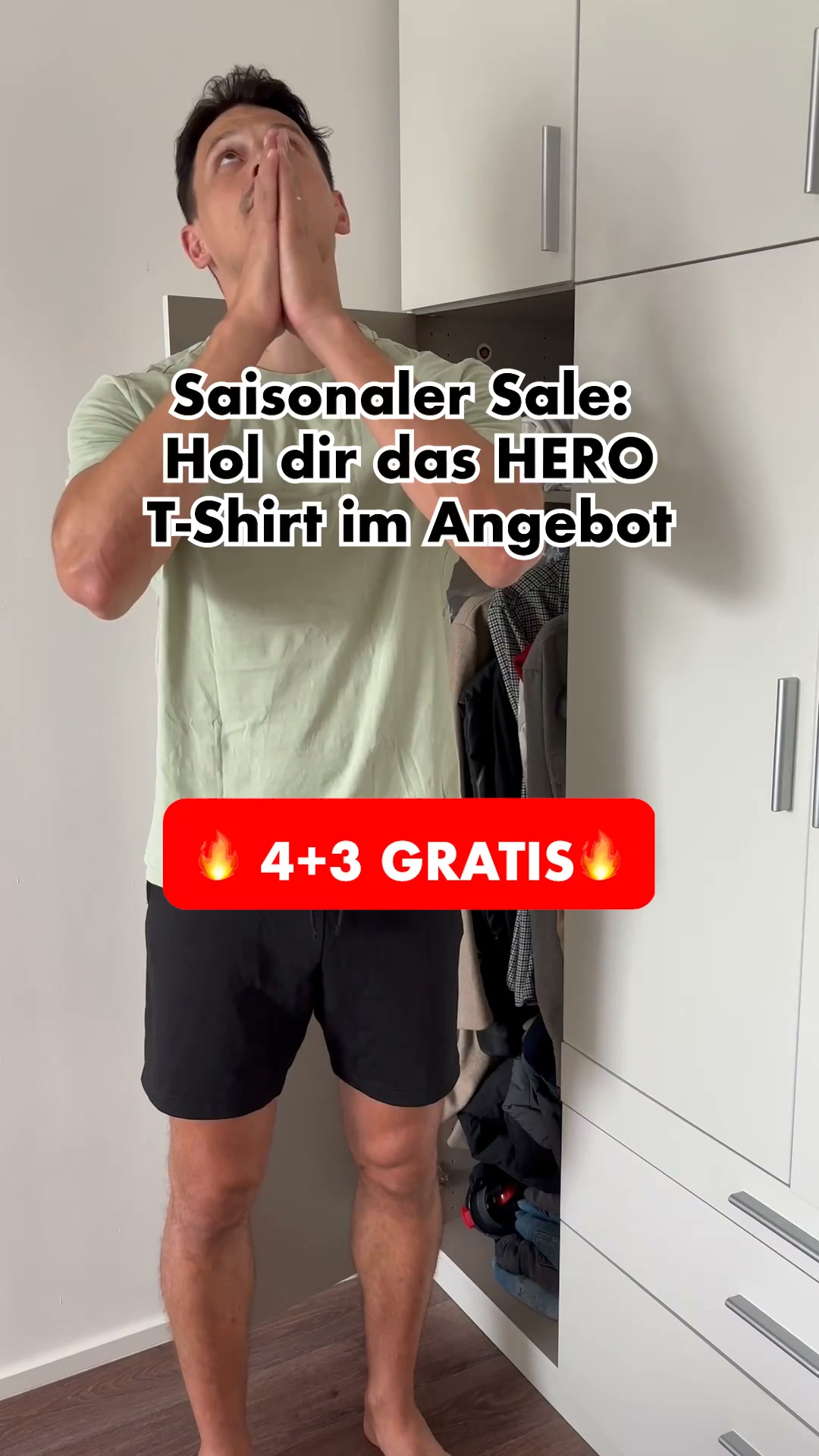 Hol dir 3 T-Shirts gratis