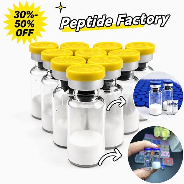 We‘re a GMP-certified peptide manufacturer.Direct from our lab to you — no middlemen.