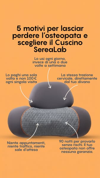 Sollievo dal dolore cervicale