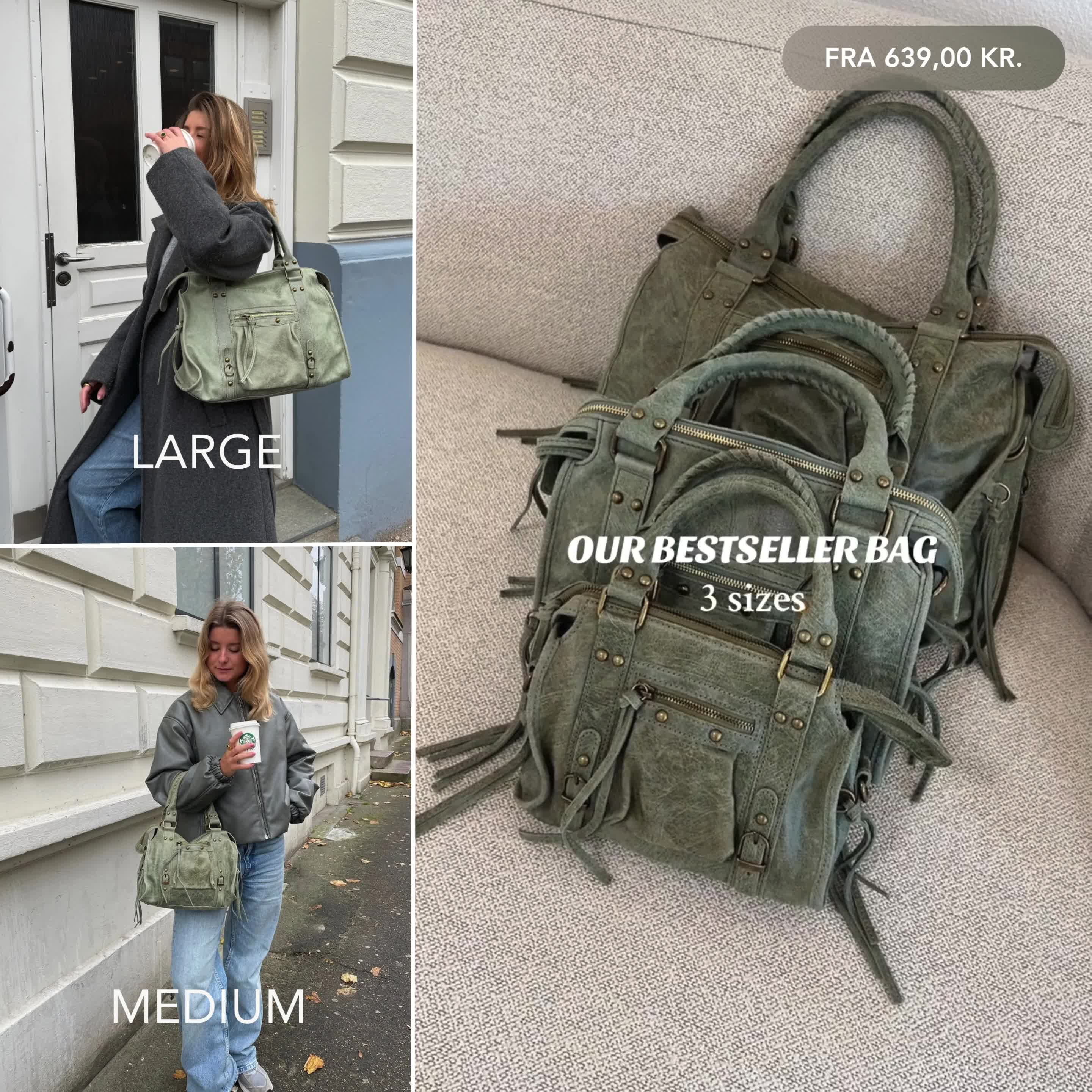 NYHED! Få vores Paris Taske fra 639 kr.