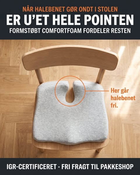 MyComfort siddepude - Gør hverdagen mere