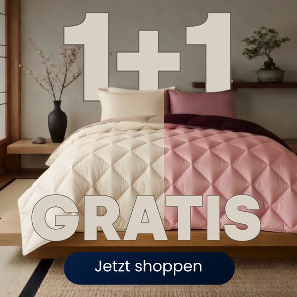 2 Bettdecken, 1 Preis