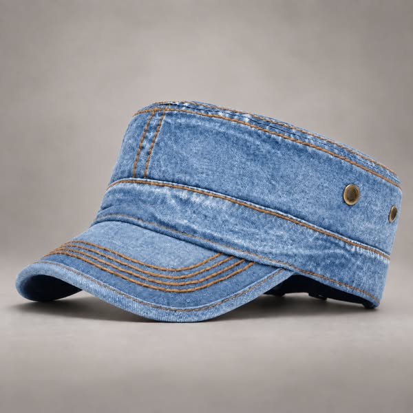 Vintage Conductor Denim Hat