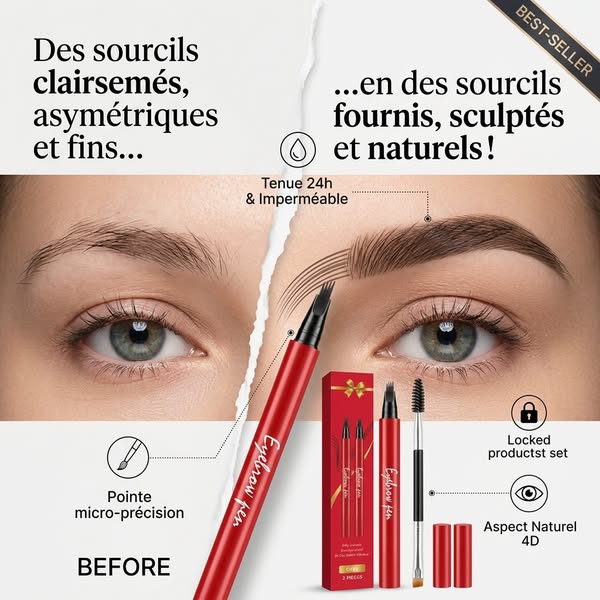 Actualités – Crayon liquide pour sourcils à double embout