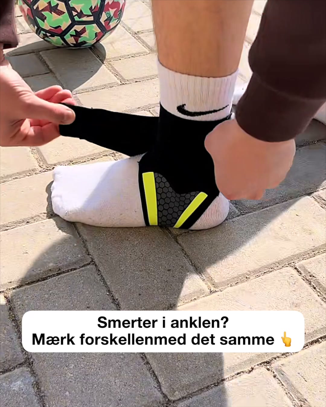 Stop ankelsmerter og hold dig aktiv!