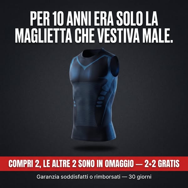 Per 10 anni era solo la maglietta che vestiva male — adesso lo sai.