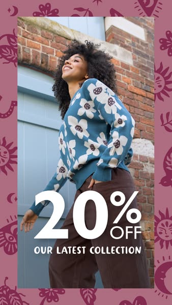 20% off womenswear