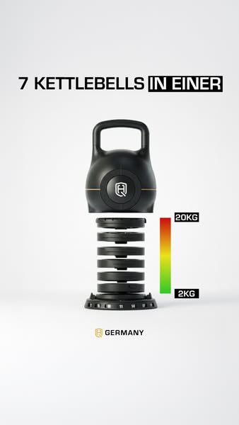 7-in-1: Effektives Ganzkörpertraining mit nur einer Kettlebell