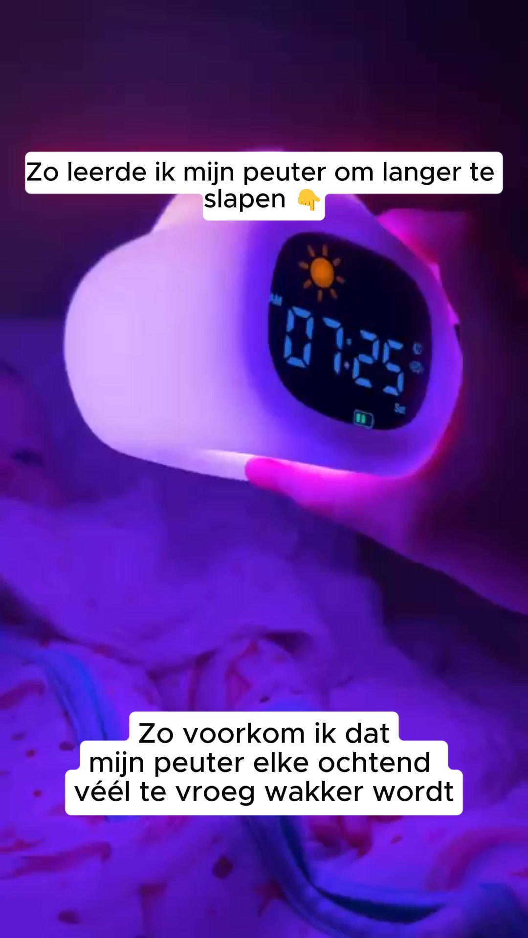 Geen kind meer naast je bed om 05:00