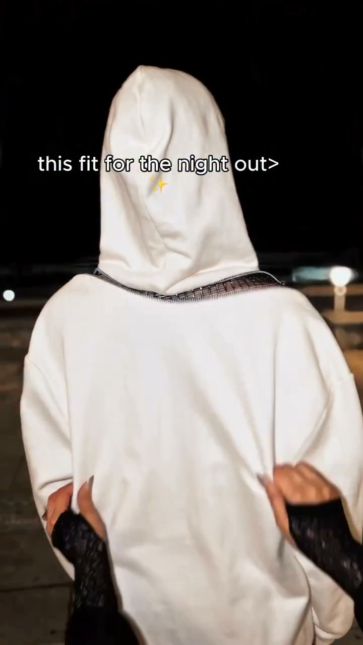 The Hoodie That Changes From Behind