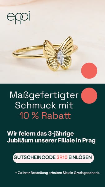 20 % auf Schmuck auf Lager mit Code 3R20