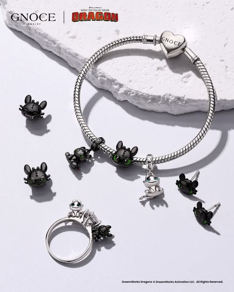 Collaboration Charms, Co-Branded Jewelry Collections - Gnoce.com