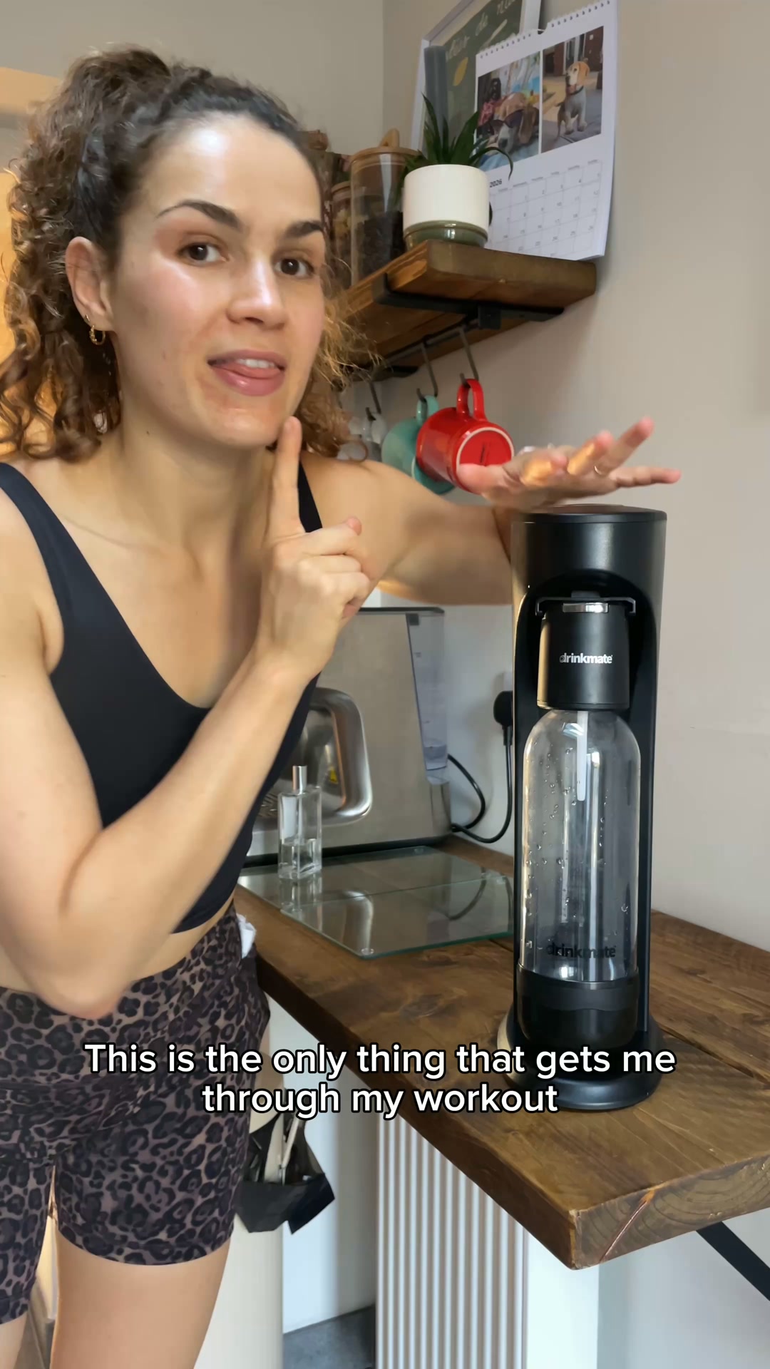 Fizz anything. Even your recovery drink.