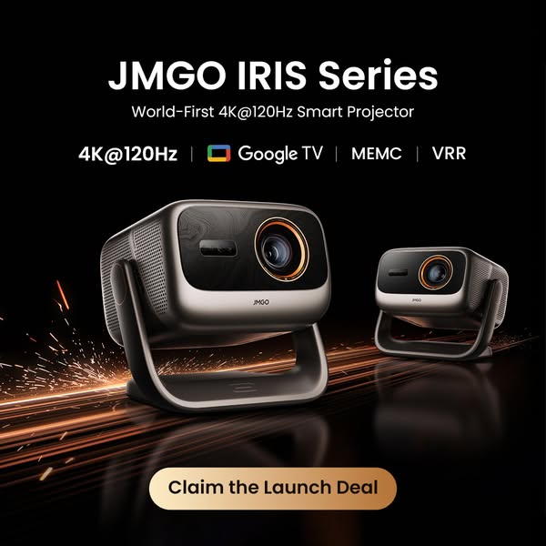 World-First 4K UHD Projector — JMGO IRIS Series