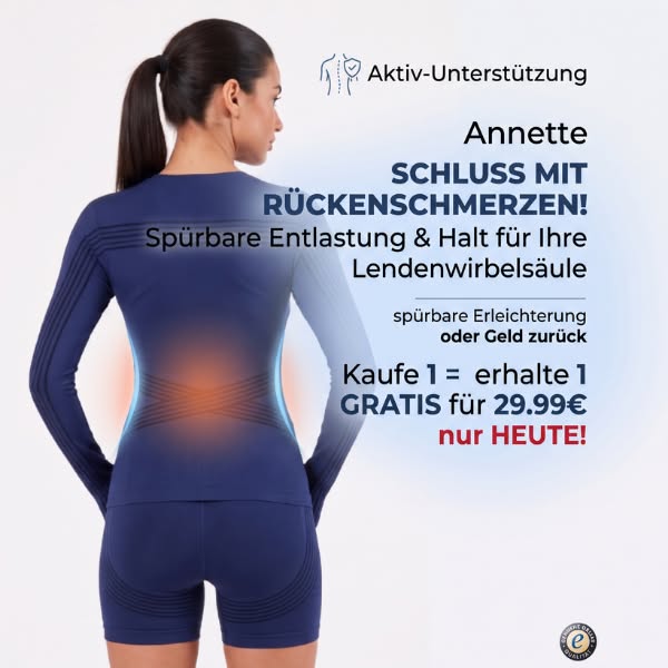 Damen Kompressions T-Shirt mit Rückenunterstützung | CelluLisse