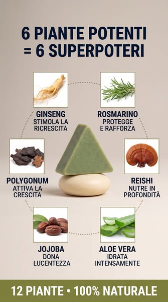 Sapone Coreano — Ferma la Caduta con 12 Erbe