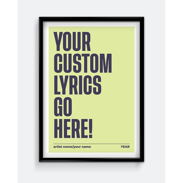 Custom Prints Made in the UK