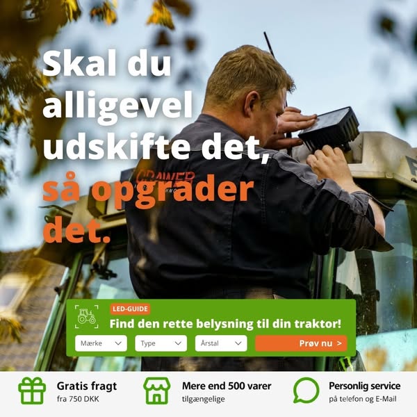 Udskift med LED