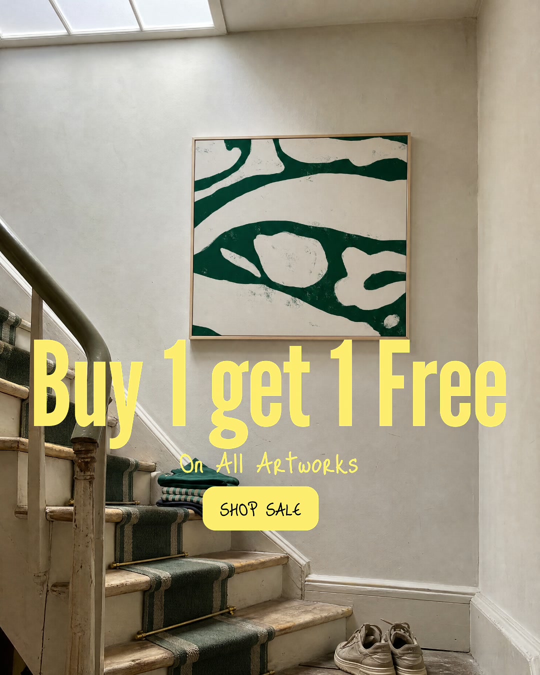 Buy 1 Artwork, Get 1 Free