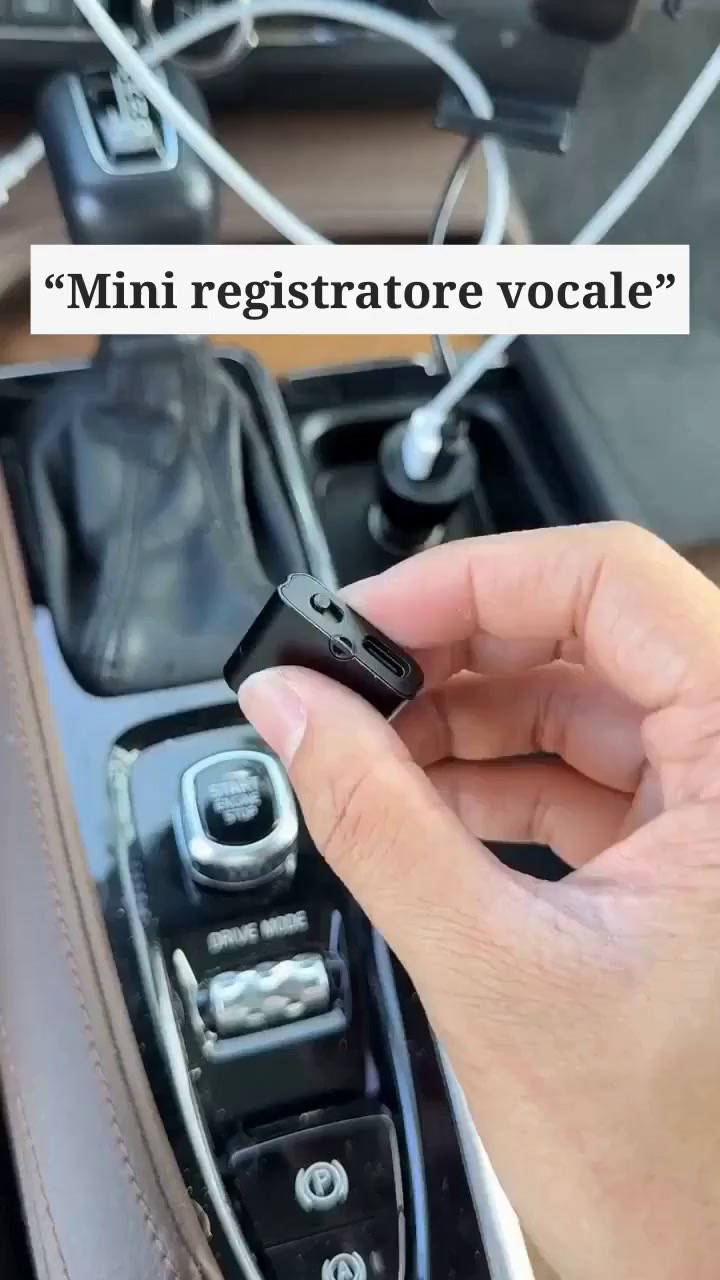 Registrazione vocale discreta!
