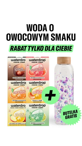Owocowe kostki do wody w supercenach