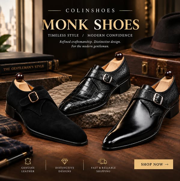 Fall Ready Monk Shoes