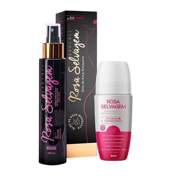 Super Whitening Effect Kit Rosa Selvagem - 2 itens